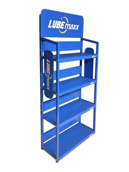 Buy cheap Advertising Goods Exhibition Display Shelves 4 Tier from wholesalers