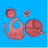 Buy cheap Eco Friendly Silicone Baby Feeding Plate BPA Free Infant Kids Suction Dinner Set from wholesalers