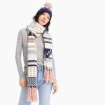 Buy cheap Cold Weather Girls Hat And Scarf Set , 60 / 40 Merino Wool / Nylon 3 In 1 Hat from wholesalers