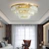 Buy cheap Gold modern chandelier for living room multilayer crystal ceiling chandelier(WH-CA-62) from wholesalers