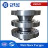 Buy cheap Zinc Plated 4 Inch Weld Neck Raised Face WNRF Flanges PN 25 for Oil and Gas Industry from wholesalers