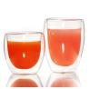 Buy cheap Printed Double Wall Cappuccino Cups Insulated Glassware 150ml from wholesalers