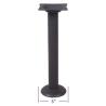 Buy cheap Cast Iron / Mild Steel Dining Table legs Bolt Down Table Base Restaurant Table from wholesalers