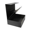 Buy cheap Customized Logo Design Black Rigid Flat Cardboard Magnetic Folding Cajas Regalo For Cosmetics Gift Packaging from wholesalers