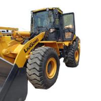Buy cheap Petrol Powered Medium Used Loader Rubber Tyred Liugong 856 Wheel Loader 5 Ton product