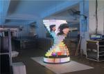 Round P2.5 2-30m View Pillar LED Display Screen 800nits