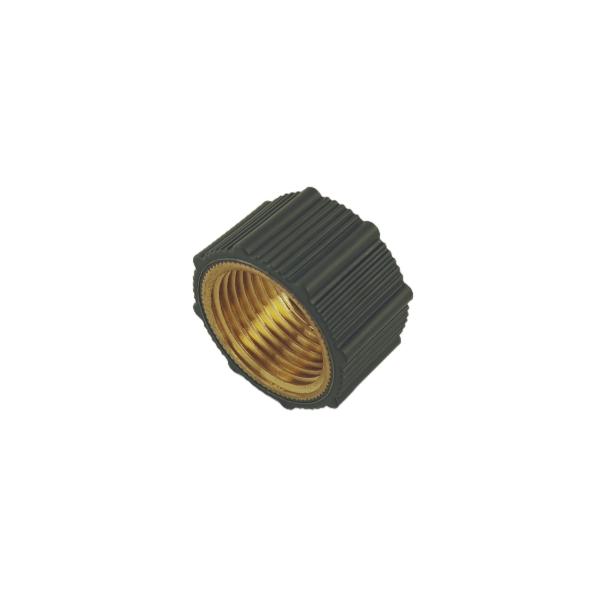 Buy cheap YueHao Brass Pipe Fittings Female Thread Lock Nut With Plastic Sleeve from wholesalers