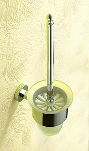 Buy cheap Toilet brush holder 8407,brass,chrome ,glass for bathroom & fittings from wholesalers