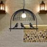 Buy cheap Nordic bird chandelier Bedroom Amercian country drop light kitchen restaurant cafe cage chandelier(WH-VP-115) from wholesalers