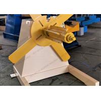Buy cheap Inner Diameter 400mm-508mm Manual Uncoiler 5T Four Arms De Coiler Machine product