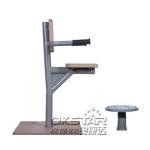 wood Customized Safety Cheap Outdoor Fitness Equipment For Old People