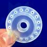 Buy cheap High Temperature Corrosion Resistant Semiconductor Special Quartz Frosted Flange Quartz Perforated Flange from wholesalers