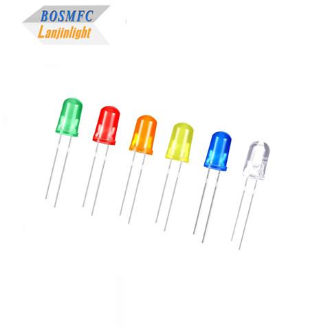 Buy cheap 5mm Light Emitting Diode , White Red Green Blue Yellow Orange Dip LED lamp from wholesalers