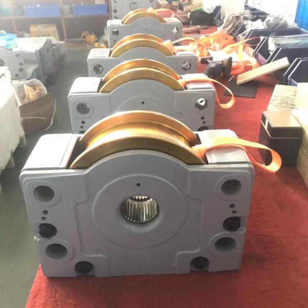 Buy cheap DRS250 Wheel Block With Drive Motor For Cranes Gantry Systems Rail Traveling Transfer from wholesalers