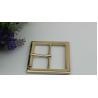 Buy cheap Free sample eco-friendly metal material zinc alloy 50 mm square coat pin belt buckle for women from wholesalers