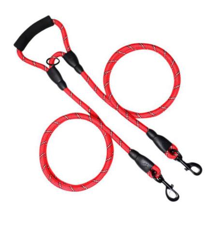 Buy cheap Anti Chew Double Dog Training Lead Rope Dog Harness For 2 Dogs from wholesalers