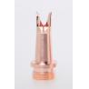 Buy cheap Copper Super Laser Welding Consumables Nozzle For Welding Cutting Head from wholesalers