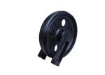 Anticorrosive PC100 Excavator Front Idler Assy HRC48-58 Depth 4-6mm