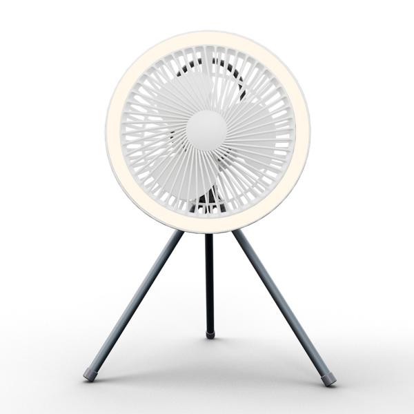 Buy cheap Outdoor Portable Tripod Floor Fan Battery Powered Camping Electric Ceiling Fan from wholesalers