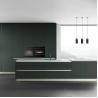 Buy cheap Modern PVC Kitchen Cabinets Wooden Cupboard Set Beveled Edge from wholesalers