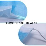 17.5cmx9.5cm Waterproof EN14683:2020 Disposable Surgical Face Mask