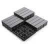 Buy cheap Diy Floor Wpc Outdoor Patio Tiles Decking Wood Plastic Composite Deck Tile from wholesalers