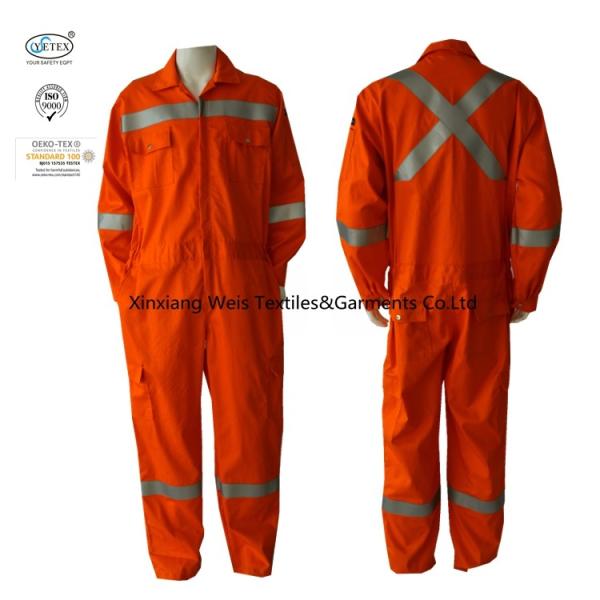 Buy cheap Welding Fire Rated Coveralls With Reflective Tape from wholesalers