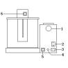 Buy cheap Liquid Material 220V Kinematic Viscometer Temperature RT -150℃ High Precision For 0.02 from wholesalers