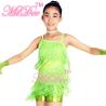 Buy cheap Spandex Blue Red Grape Latin Dance Recital Costumes With Fingerless Gloves from wholesalers