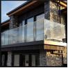Buy cheap Transparent Balcony Glass Balustrade , Outdoor 10mm Tempered Glass Balcony Fence from wholesalers