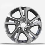 Silver Replica Car Rims 15x6.0 Inch Hyundai SANTA FE Alloy Wheels 67.1 5x114.3
