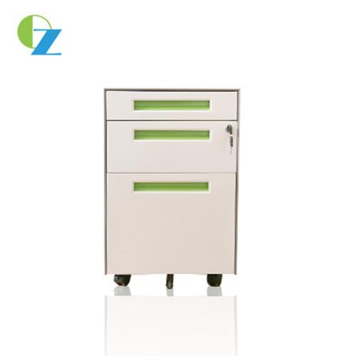 Buy cheap Convenient Mobile Pedestal Cabinet 3 Drawer for Office / School File Storage from wholesalers