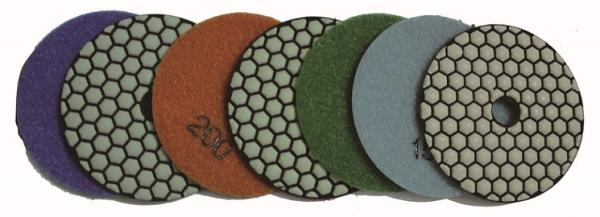 Buy cheap Dry Diamond Polishing Pads Granite , Concrete Quartz Stone Diamond Sanding Discs from wholesalers