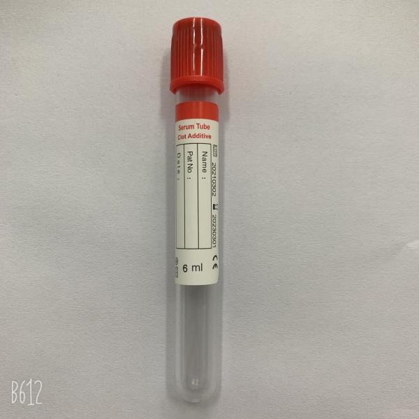 Buy cheap CE Red Blood Collection 1ML Serum Clot Activator Tubes from wholesalers