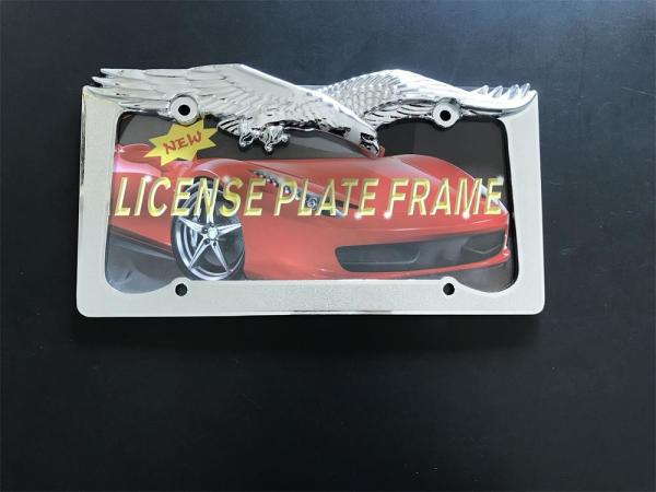 Buy cheap Bald Eagle Car License Plate Frame Long Lifetime And Beautiful Design from wholesalers