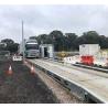 Buy cheap Electronic 80T Trailer Concrete Portable Weighbridge Corrosion Resistant from wholesalers