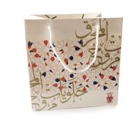 Buy cheap 5kgs Loading Flexographic Pink Paper Shopping Bags product