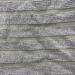 Eight Grid Rigid Wire Microfiber Cleaning Cloth Warp Knitting Grey