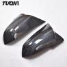Buy cheap Car Rearview Side Mirror Cover For Bmw 1/2/3/4/5/6/7 Series Carbon Fiber Covers from wholesalers