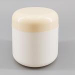 PET Cylindrical 22 g 8.8 oz Empty Cosmetic Cream Jars