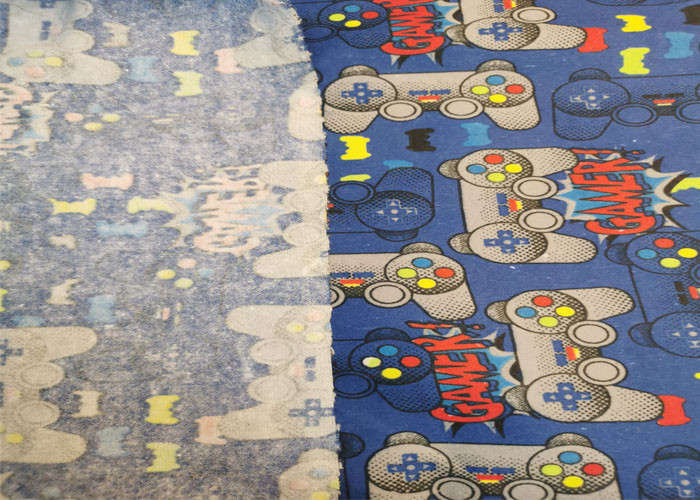 Width 43 Inch Cotton Flannel Cloth Double Sided Colorful Cycle Printed