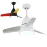 Buy cheap AC220V 60Hz Remote Control Ceiling Fan Light For Vintage Living Room from wholesalers