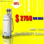 Explosive low Prices! Professional 3 handles IPL skin rejuvenation instrument