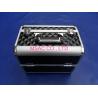 Buy cheap Aluminum Metal Makeup Case , Big Space Black Diamond Pro Makeup Case from wholesalers