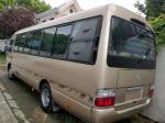 Used Toyota Coaster Bus 2016 good quality school bus Golden cheap for sale