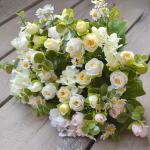 Wholesales Sale Silk Single Roses Flower Bouquet Artificial Flowers Rose Flower