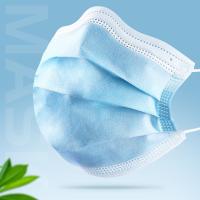 Buy cheap PP Nonwoven 3 Ply Disposable Mask , Anti Pollution Face Mask OEM Available product
