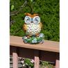 Buy cheap Polyresin 8 Inches Owl Animal Shaped Solar Garden Lights from wholesalers