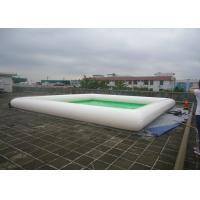Buy cheap Commercial Man made inflatable swimming pools for kids and adults Customized product