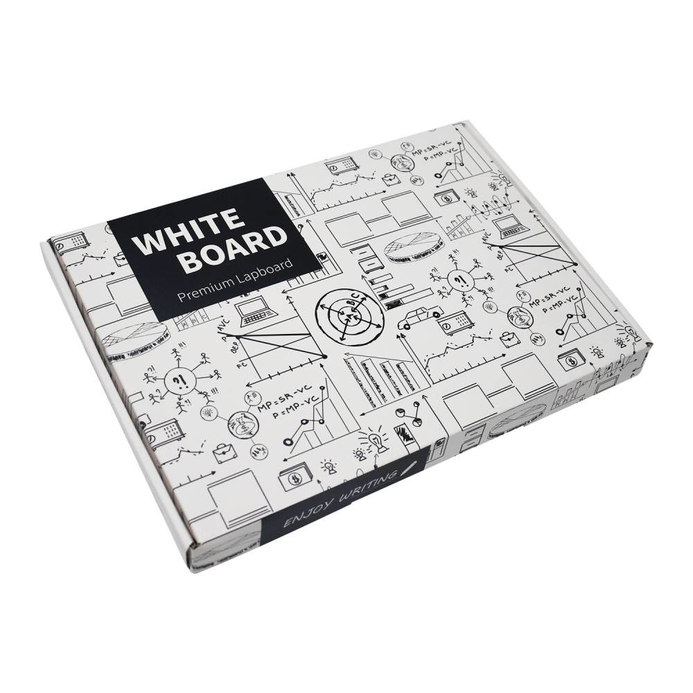 Desktop Magnetic Whiteboard Dry Erase Lapboard Erasable Writing Board With Marker